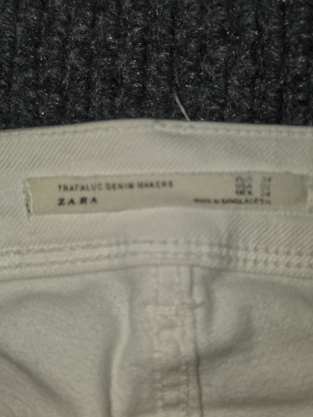 Zara White Skinny Jeans - Picture 3 of 7